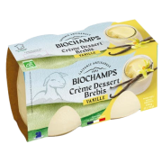 Crème brebis vanille 220g
