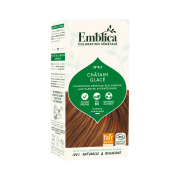 EMBLICA Coloration végétale 4.1 châtain glacé 100g