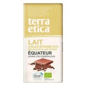 Chocolat au lait 53% cacao Équateur 100gr