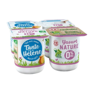 Yaourt nature 0% MG 4 x 125gr
