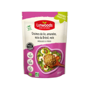Graines lin, amandes, noix du Brésil, noix 200g