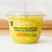 Houmous aux lentilles corail à la coriandre 150g