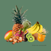 Corbeille de fruits en fête – EXTRA Bio