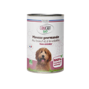 Mousse sans céréales à la volaille pour chien 400g