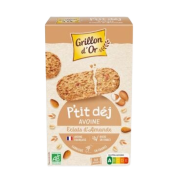 Biscuits P'tit dej avoine amande 150g