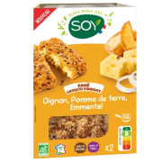 Pané crousti oignon, emmental, pomme de terre 160g