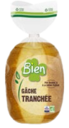 Gâche tranchée allégée en sel 400gr