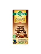 Chocolat au lait bio amandes et sel de Guérande 100gr