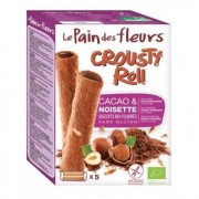 Crousty roll Chocolat et Noisette allégé en sel 125gr