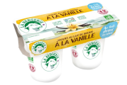 Yaourt de Brebis à la  Vanille 1/2 écrémé 2 x 125gr