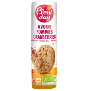 Sablés avoine pomme cranberries