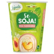 Sojade Pêche et fleurs de Sureau 400gr