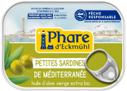 Petites sardines Méditerranée Huile d'olive 100g