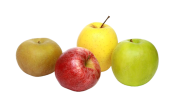 lot de 500gr de  Pomme multivariétés bio (environ 5 pommes)