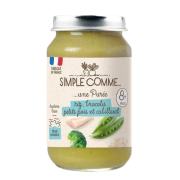 Pot Riz Brocolis Petit pois Cabillaud 200g
