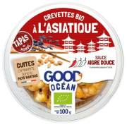 Tapas crevettes à l'asiatique 100g