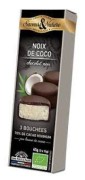 Bouchées de Noix de Coco Chocolat Noir 3x15gr