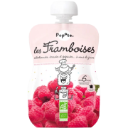 Gourde framboise 4/6 mois 120g