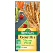 Croustilles au chèvre 100g