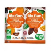 Bio Flan cacao saveur orange sans sucre ajouté 2x5gr