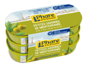Lot de sardines à l'huile d'olive 3x55g