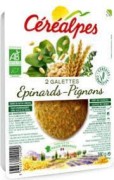 Galettes Epinards & Pignons 2x90g