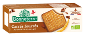 Biscuits fourrés chocolat au lait 225gr