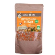 Mélange de quinoa et de lentilles de corail 500g