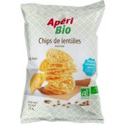 Chips de lentilles 75g