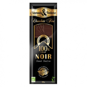 Chocolat noir bio 100% cacao Pérou 100gr