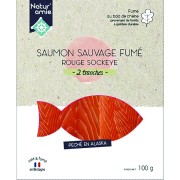 Saumon sauvage rouge Sockeye x 2 tranches