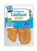 Pané de Cabillaud x2 200g