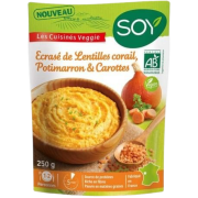 Doypack écrasé lentille corail potimarron 250g
