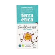 Chocolat noir 75 % coco passion 100g