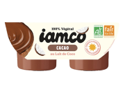 Dessert cacao au lait de coco 180g