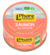 Saumon au naturel 93g