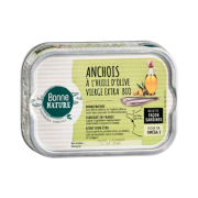 Anchois huile d'olive 132g
