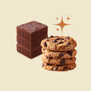 Plateau à partager 8 mini Cookie & 8 mini Brownie