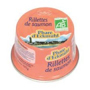 Rillettes de saumon bio 120gr