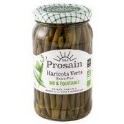 Haricots verts extra fins 180gr net égoutté