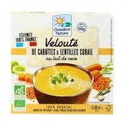 Velouté de Carottes & Lentilles corail 2x 30cl