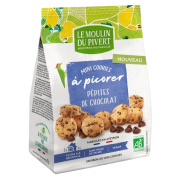 Mini cookies pépites de chocolat vegan