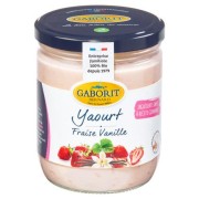 Yaourt brassé entier à la Fraise et Vanille