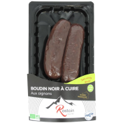 Boudin noir aux oignons sans nitrites 200g
