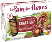 Biscottes Tartines craquantes bio Châtaigne 300gr