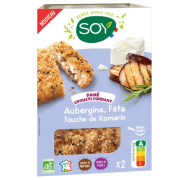 Pané crousti fondant aubergine, fêta et touche de romarin 160g