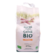Sucre de canne blond du Brésil 5kg