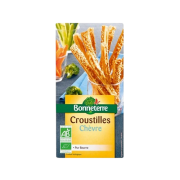 Croustilles au chèvre 100g