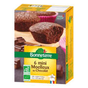 Mini moelleux au chocolat noir x 6 200gr