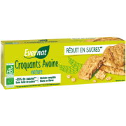 Croquants à l'avoine nature 130gr